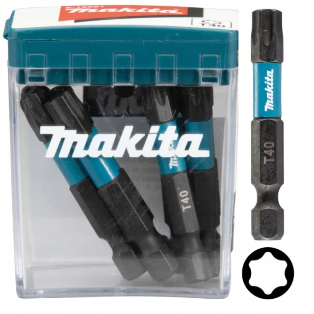 Біта ударна Makita T40 x 50 мм 10 шт (E-12681)
