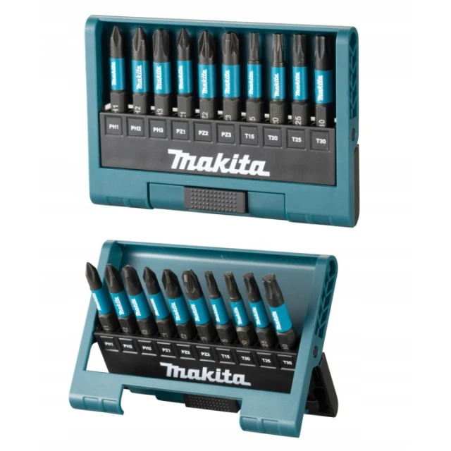 Набор бит Impact Black Makita 10 шт (E-12011)