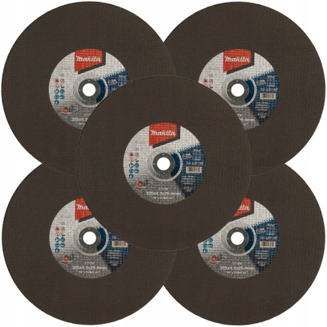 Диск для металу Makita 355x4,3x25,4 мм 5 шт (E-12790-5)