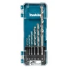 Набор сверел для металла Makita 2-8 мм HSS-G 6 шт (D-75742)
