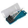 Набор сверел для металла Makita 2-8 мм HSS-G 6 шт (D-75742)
