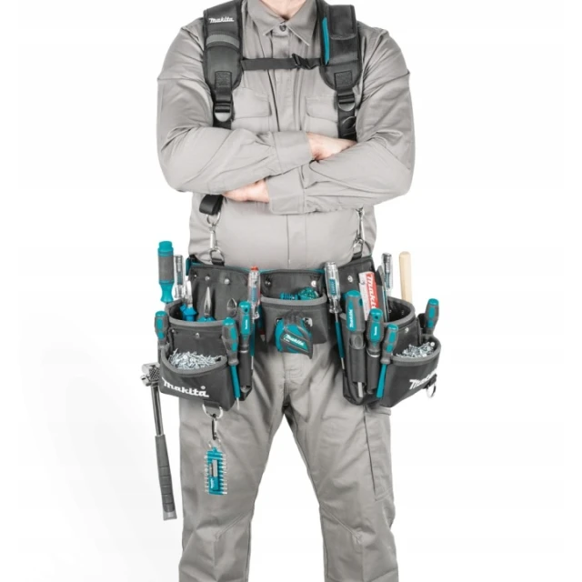 Пояс монтерський стегновий з Makita 3 кишенями (E-15229)