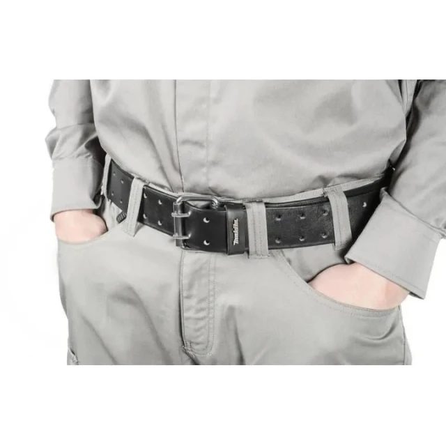 Ремень Makita кожаный Black с петлей (E-15693)