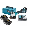 Кутова шліфмашина Makita 125 мм 18V 3х5Ah BL XPT регульована обертання (DGA513RT3J)