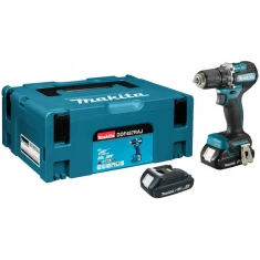 Шуруповерт Makita 18V 40Nm 2x2Ah LXT BL XPT MAKPAC (DDF487RAJ)