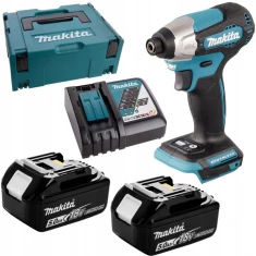 Гайковерт ударний Makita 18V 140Nm 2x5Ah MAKPAC (DTD157RTJ)