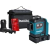 Лазер хрестовий Makita 25м 12V Red 360° (SK700D)