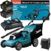 Газонокосарка акумуляторна Makita 2x18V 2x5Ah 48см (DLM480CT2)