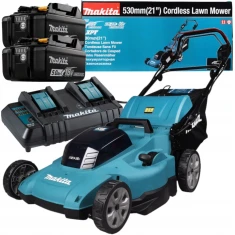 Газонокосарка акумуляторна Makita 2x18V 2x5Ah 53см (DLM539CT2)