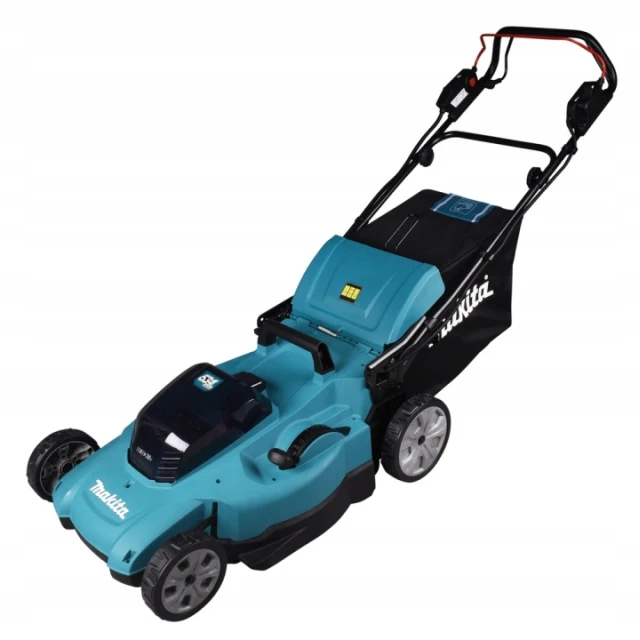 Газонокосарка акумуляторна Makita 2x18V 2x5Ah 53см (DLM539CT2)