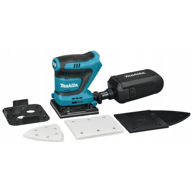Шліфмашина вібраційна Makita 18V 112×102 мм body (088381760720)
