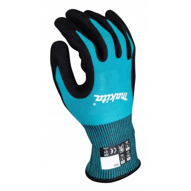 Рукавицы защитные M антипрокольные Makita P1 (P-84682)
