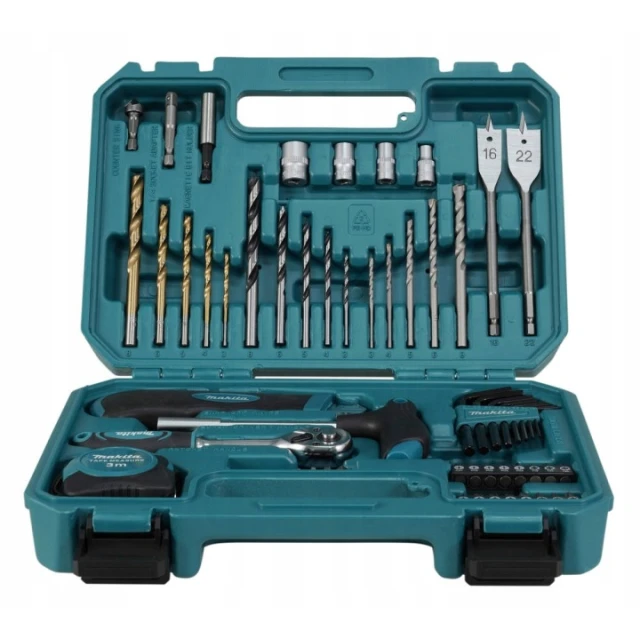 Набір бітів свердел головок Makita 60 шт (E-15095)