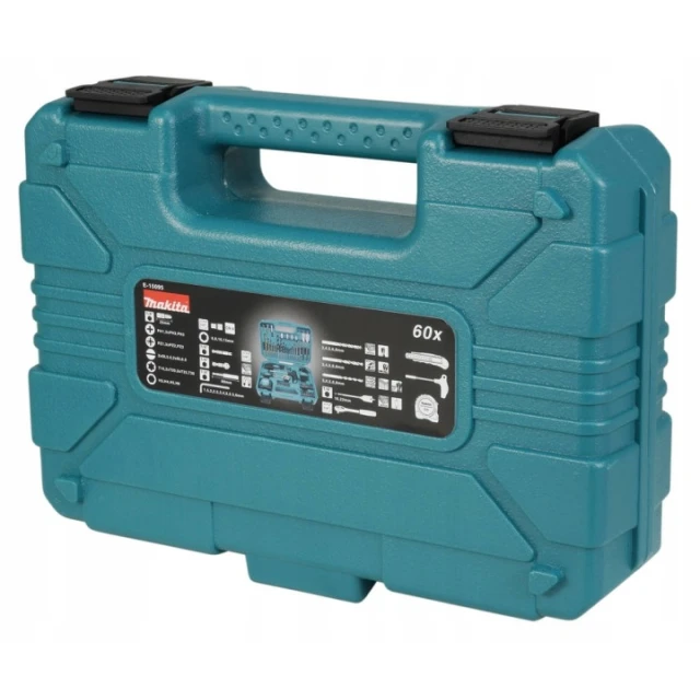 Набір бітів свердел головок Makita 60 шт (E-15095)