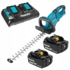 Ножиці електричні для живоплоту Makita 36V 2x5Ah (DUH551PT2)
