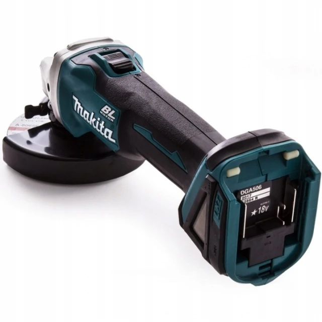 Шліфмашина кутова Makita 125 мм 18V 2x5Ah BRUSHLESS XPT (DGA506RTJ)