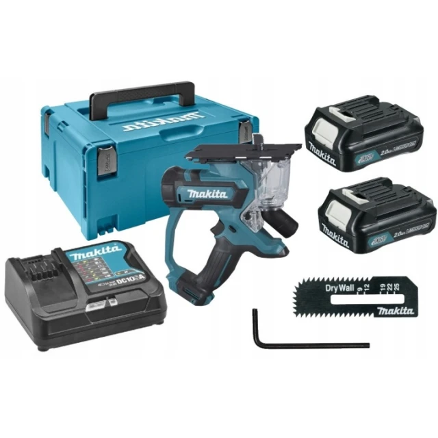Вирізувач отворів для гіпсокартону Makita 12V CXT 2x2Ah (SD100DSAJ)