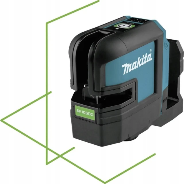 Лазер кресленнєвий Makita 35 м 12 В Green CXT (SK105GDZ)