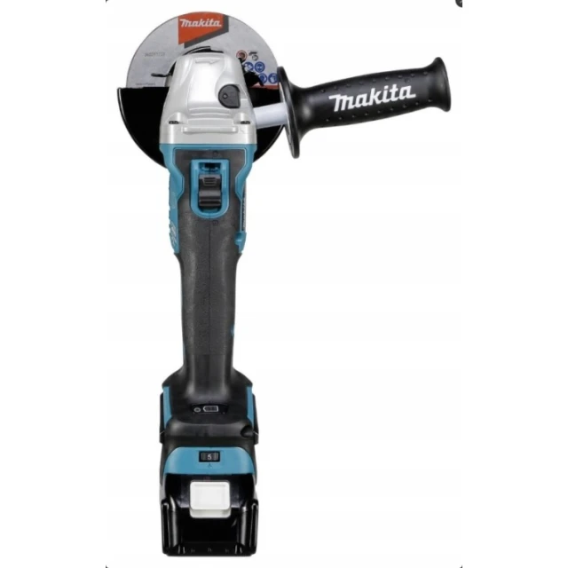 Шліфмашина кутова Makita 125 мм 18V 2x5Ah BRUSHLESS XPT регульована (088381853620)