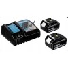 Шліфмашина кутова Makita 125 мм 18V 2x5Ah BRUSHLESS XPT регульована (088381853620)