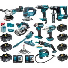 Пила циркулярна Makita 18V 165/20 мм 2x5 Ah LXT (DHS660RTJ)