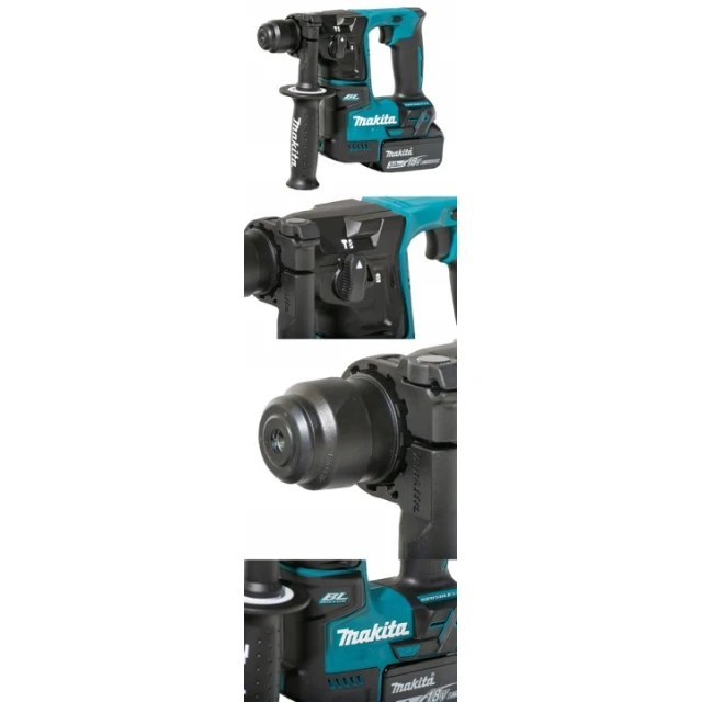 Пила циркулярна Makita 18V 165/20 мм 2x5 Ah LXT (DHS660RTJ)