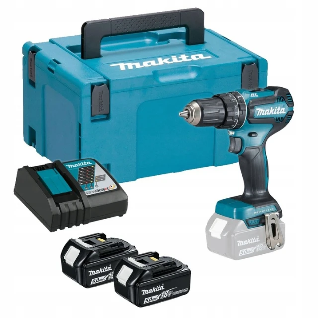 Шуруповерт Makita DDF485RTJ 18V 2x5Ah 50Nm