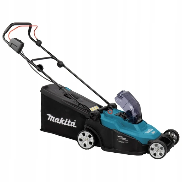 Газонокосарка акумуляторна Makita 18V 2x5Ah 43см (088381891202)