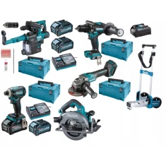 Шуруповерт ударний Makita HP001GZ 40V 140Nm BL XGT 3x MakPac (HP001GZ01)