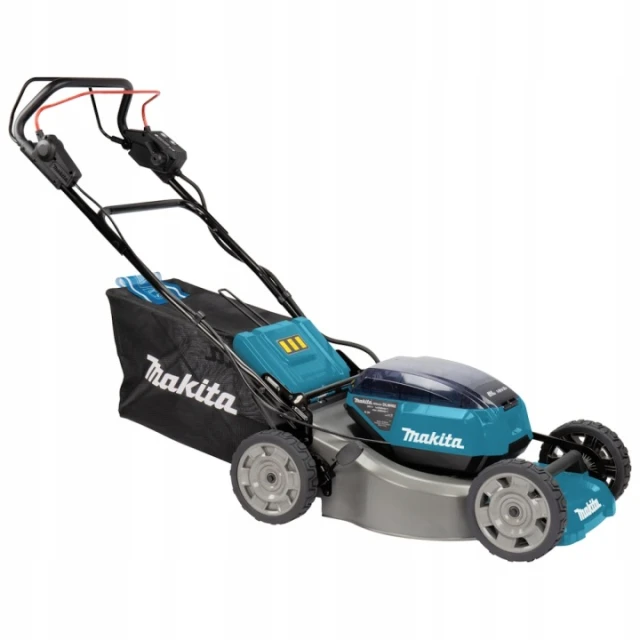 Газонокосарка акумуляторна Makita 2x18V 4x5Ah 46см (DLM462PT4)