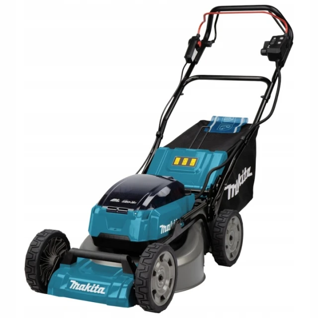 Газонокосарка акумуляторна Makita 2x18V 4x5Ah 46см (DLM462PT4)