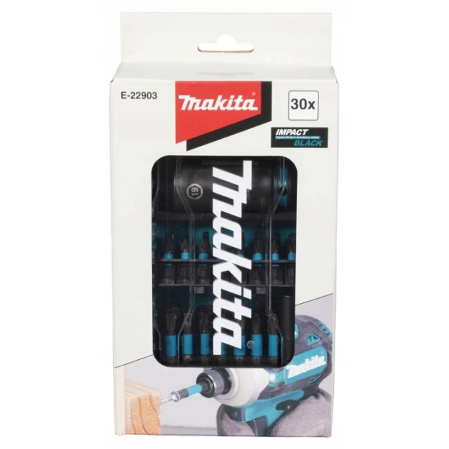 Набор битов и головок Makita 30 шт (E-22903)