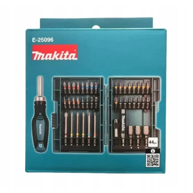 Набір біт і головок Makita 44 шт з тріскачкою (E-25096)