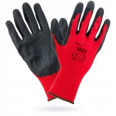 Рукавиці робочі RTELA Urgent 7 Red/Black комплект 12 пар (1003/7)