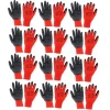 Рукавиці робочі RTELA Urgent 7 Red/Black комплект 12 пар (1003/7)