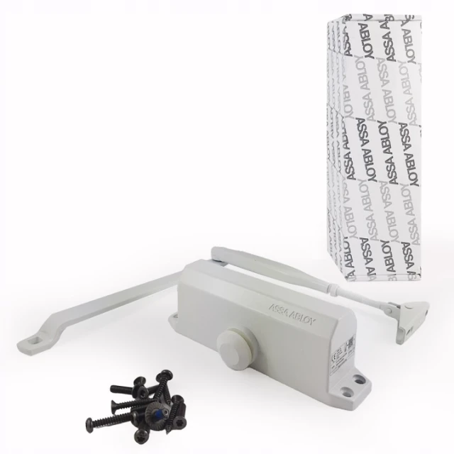 Доближувач Assa Abloy DC110 (40-80кг) White (DC110-9016)