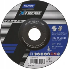 Диск для металла Norton 125x2,5 мм (918816)