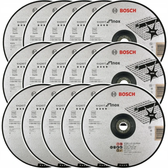 Диск по металу Bosch 230x1,9 нержавіючий (2608600711)