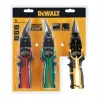 Ножиці для бляхи набір DeWALT 3 шт (3253560146764)