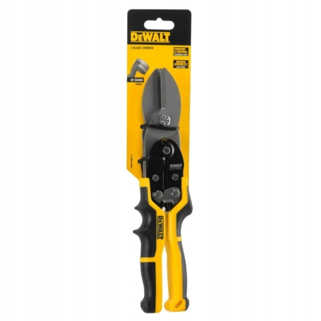Ножиці типу ergo HVAC DeWALT 3 лезиння (DWHT14687-0)