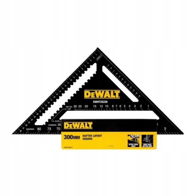 Кутник столярський DeWALT 300 мм (DWHT25228-0)