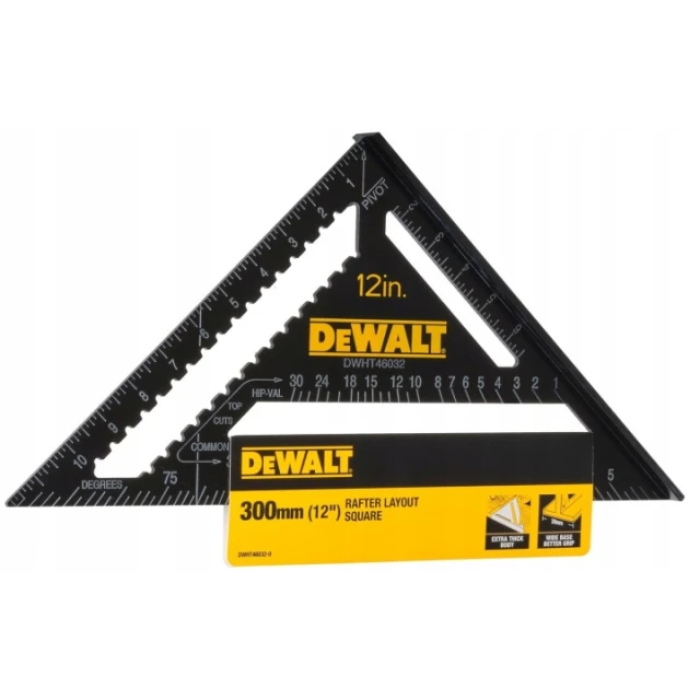 Кутник столярський DeWALT 12