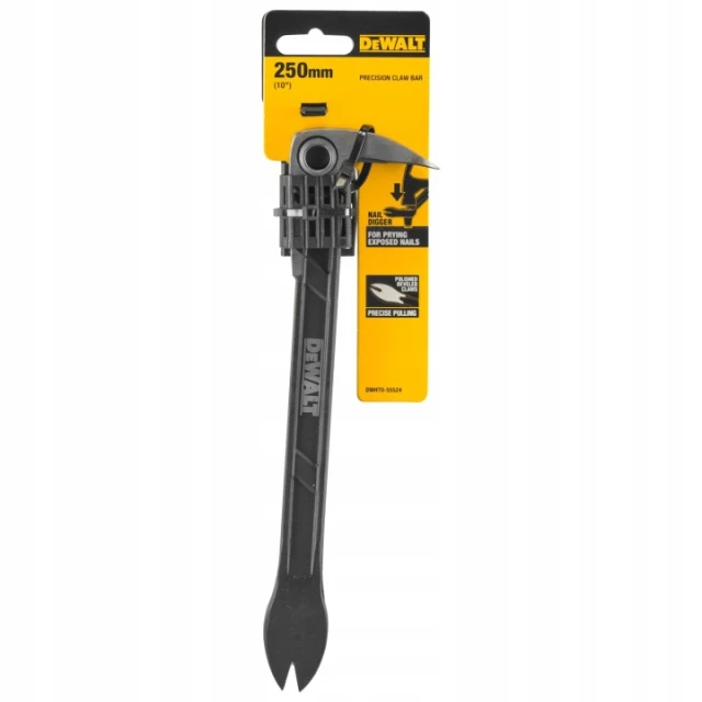 Лапка для видалення цвяхів та лиштв DeWALT 254 мм (DWHT0-55524)