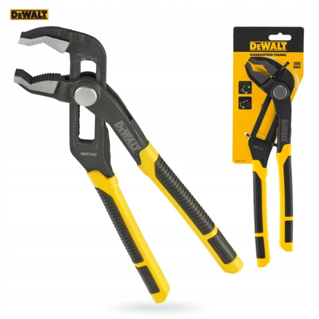 Кліщі регульовані DeWALT 300 мм тип V (DWHT0-74432)