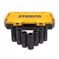 Набір головок торцевих для гайковертів ударних DeWALT 7 шт (DWMT74737-0)