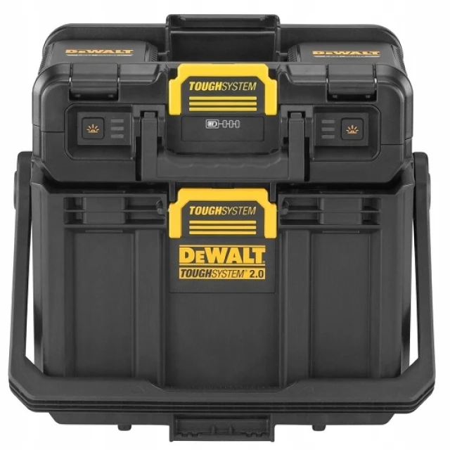 Ящик інструментальний DS DeWALT 2.0 половинної ширини з освітленням (DWST08061-1)