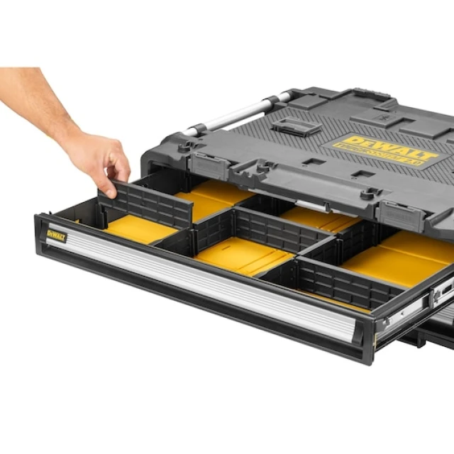 Органайзер TOUGHsystem DeWALT 2.0 DXL з неглибокими шухлядами (DWST08520-1)