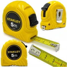 Рулетка Stanley 5 м × 19 мм комплект 12 шт (1-30-497)