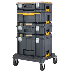 Набір DeWALT 4 валізок TSTAK 2.0 платформа з колесами (3253561834127)