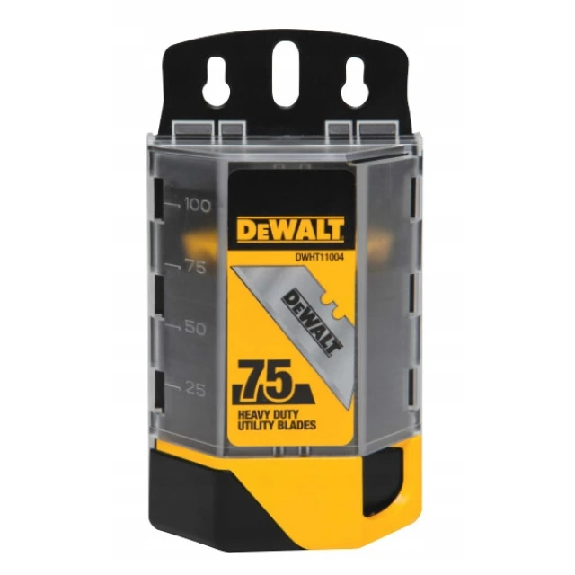 Лезо трапецеїдне гартоване DeWALT 75 шт (DWHT11004-7)
